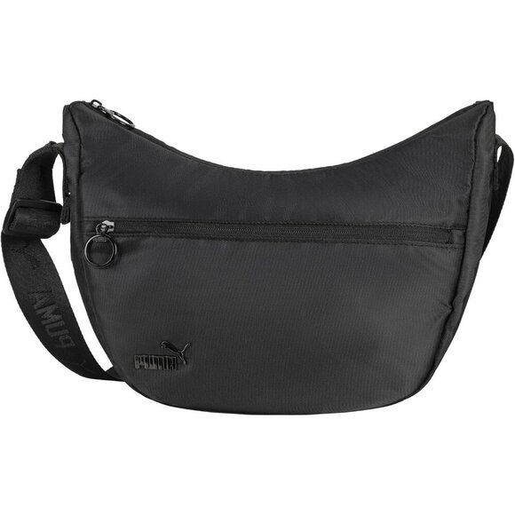 PUMA Women's All Day Crossbody Bag, Stylish Black Shoulder Bag - Picture 1 of 3